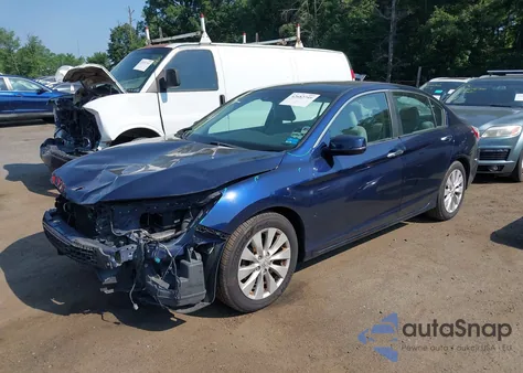 2013 Honda Accord Ex-L from USA, damaged, VIN 1HGCR2F84DA045522